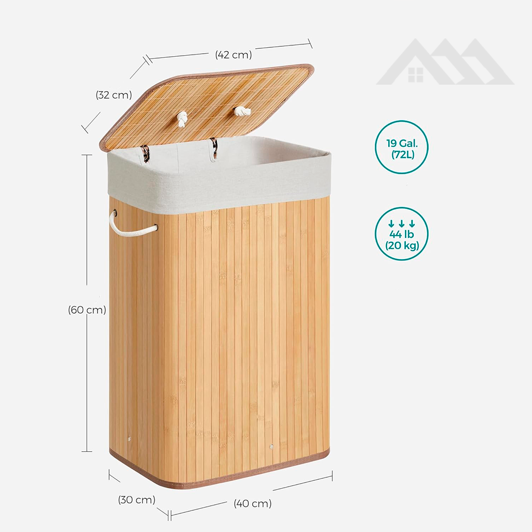 CESTA DE BAMBU